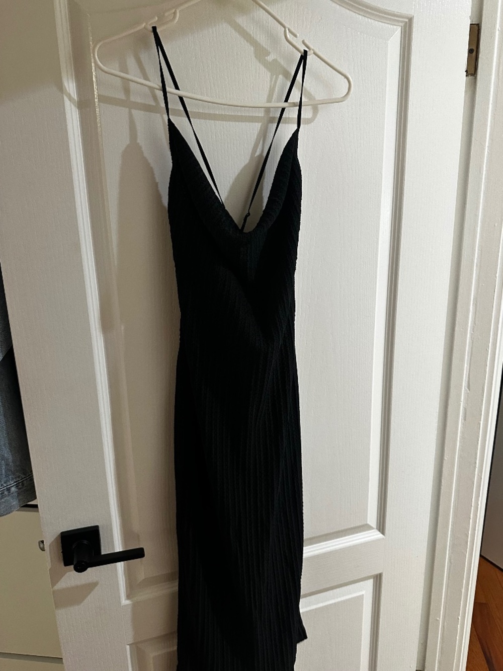 MIDI large dress with slit